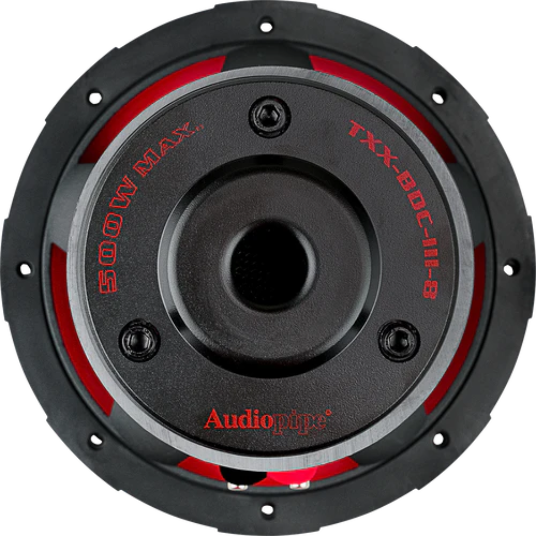 Audiopipe TXX-BDC-III-8 8" 500W Peak Single 4-Ohm SVC Triple Stack Car Subwoofer