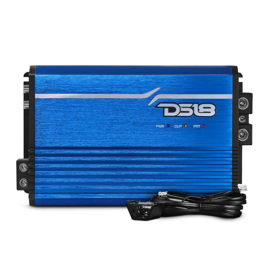 DS18 FRP-2.5K/BL 1-CH 2500W RMS@1-Ohm Class-D Compact Full-Range Amplifier BLUE