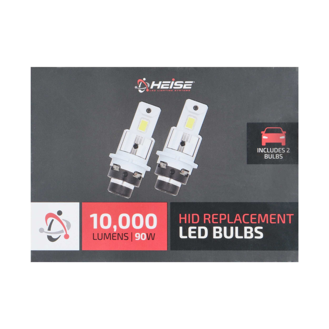 Heise HE-D4SR-HID 90W 10,000 Lumens D4 HID to LED Conversion Replacement Bulbs