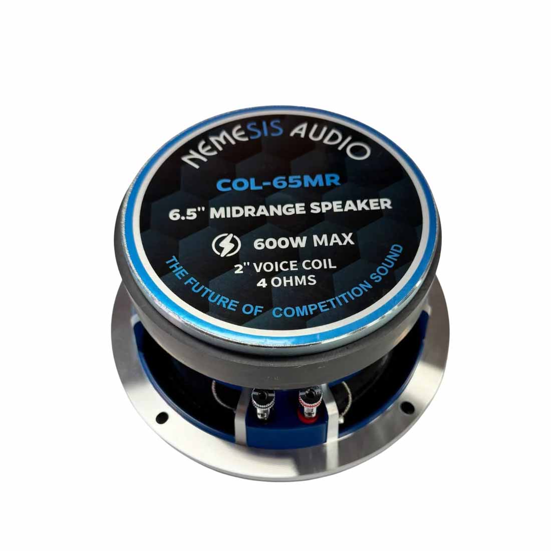 Nemesis Audio COL-65MR 6.5" 600W 4-Ohm 2" Voice Coil Midrange Speaker (Single)