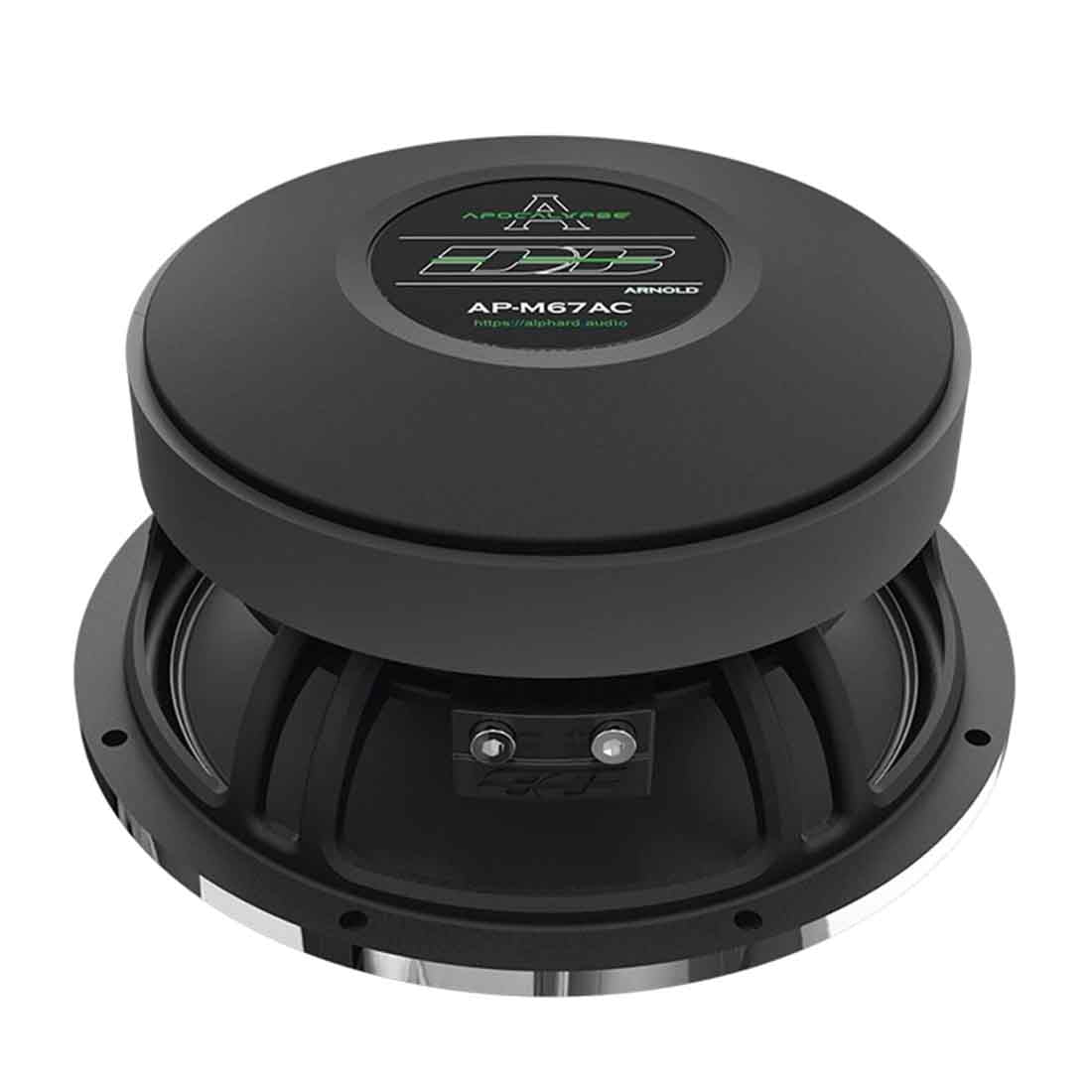 Deaf Bonce AP-M67AC Apocalypse 6.5" 600W Max 4-Ohms Car Audio Midrange Speakers
