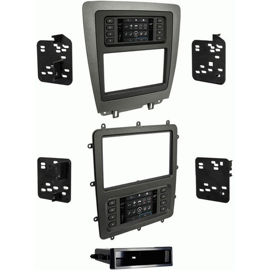 Metra 99-5839CH 1-2-DIN Radio Installation Dash Kit for 2010-2014 Ford Mustang