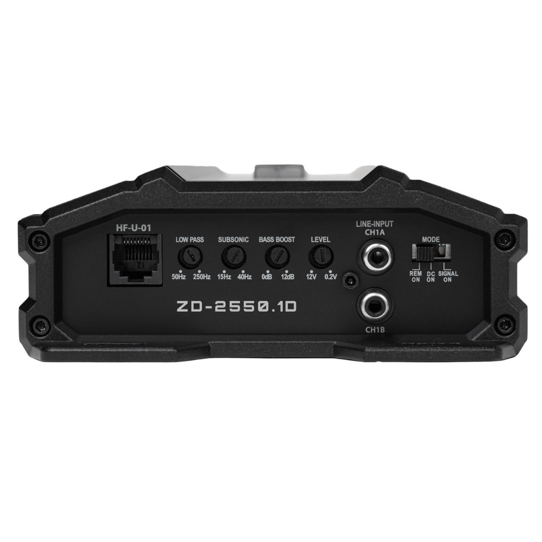 Hifonics ZD-2550.1D 1-Channel / Monoblock 2550W Max Class-D Car Audio Amplifier