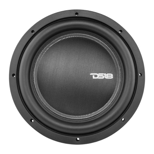 DS18 IXS12.4D 12" 1600W Max Dual 4-Ohm Voice Coil Car Audio Shallow Subwoofer