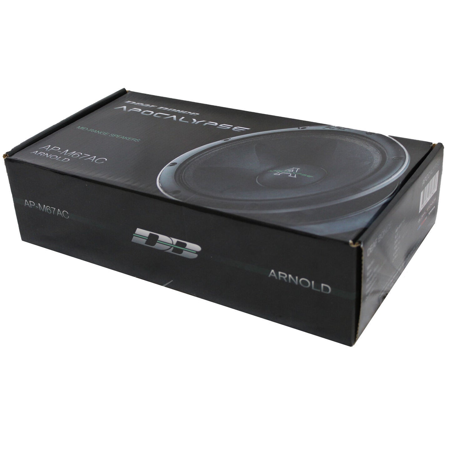 Deaf Bonce AP-M67AC Apocalypse 6.5" 600W Max 4-Ohms Car Audio Midrange Speakers