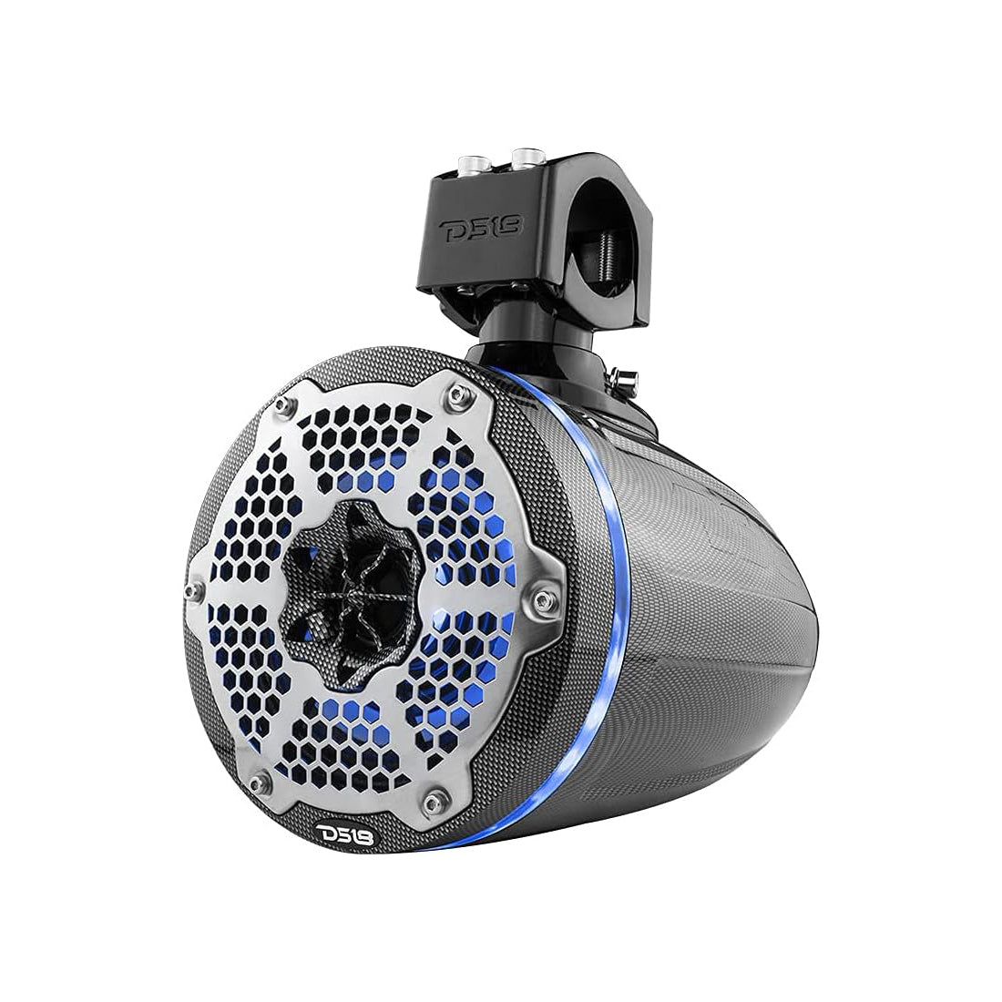 DS18 CF-X6TPNEO 6.5" Wakeboard Tower Speakers w/ Built-in Radiator Bass Enhancer
