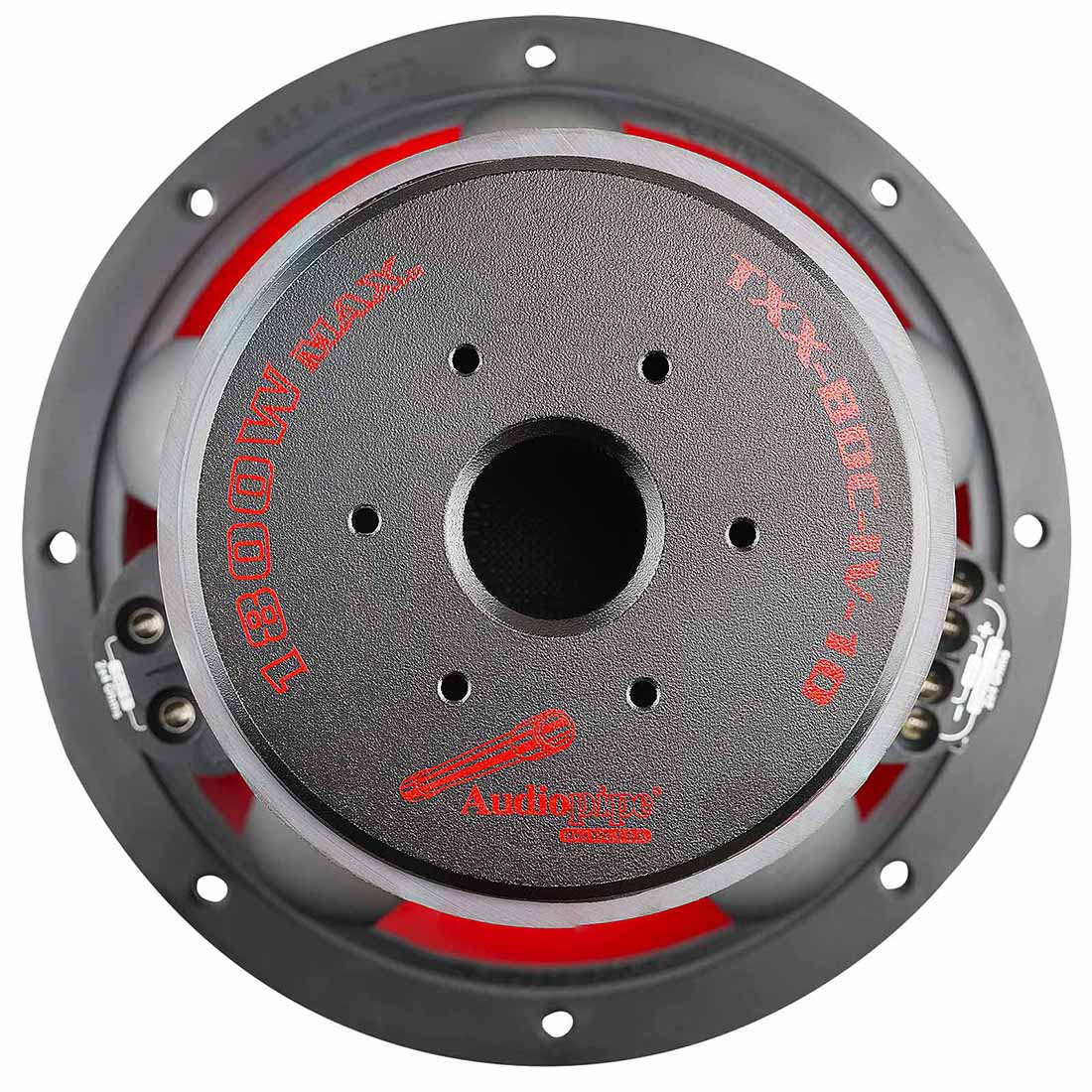 Audiopipe TXX-BDC-IV-10 10" 1800W Peak Dual 4-Ohm Quad Stack Car Audio Subwoofer