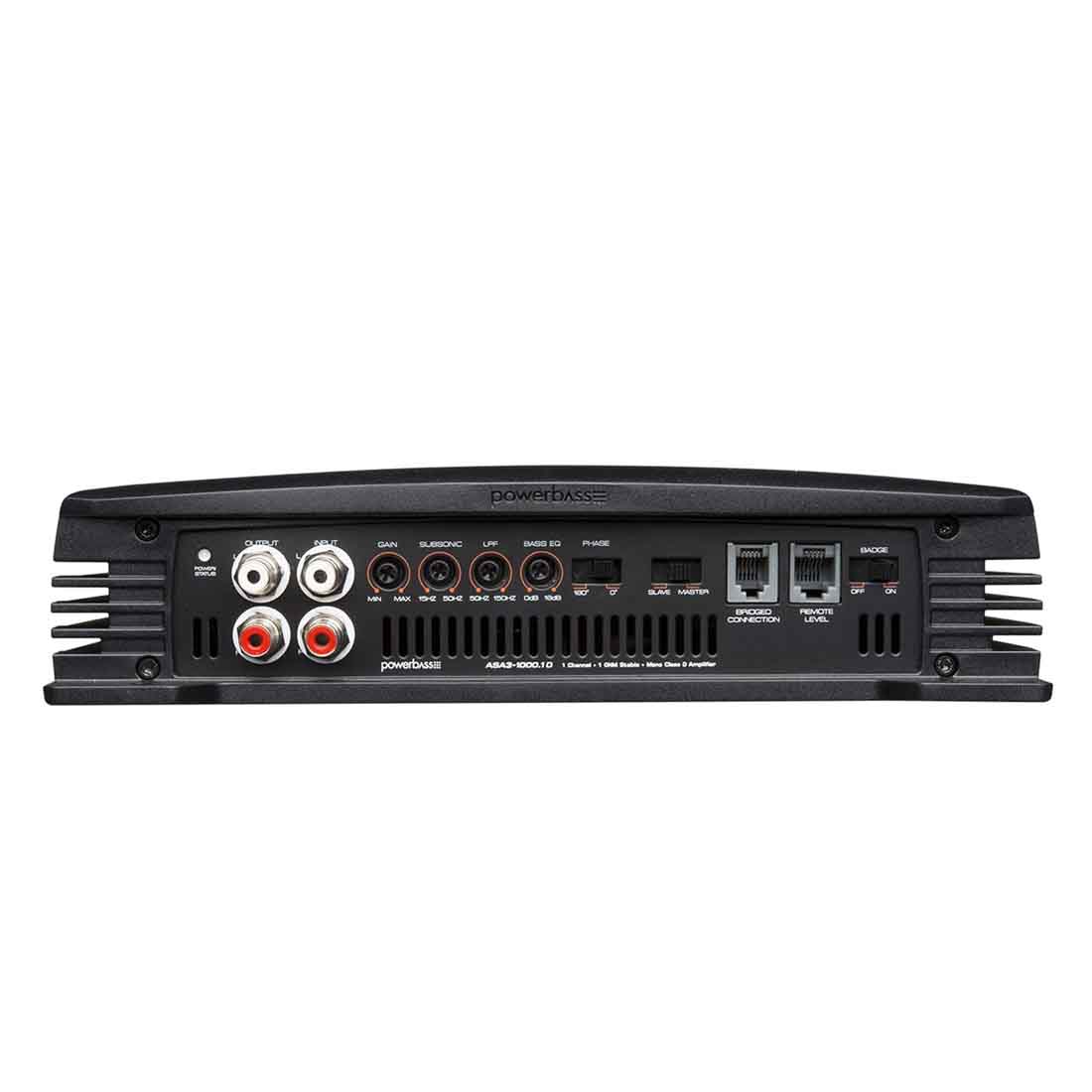 PowerBass ASA3-1000.1D 1-CH Monoblock 1000 Watts Class-D Car Audio Amplifier