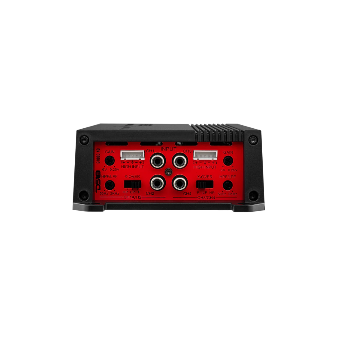 DS18 G1000.4D 1000 Watts Max 4-Channel Class-D Car Audio Full Range Amplifier