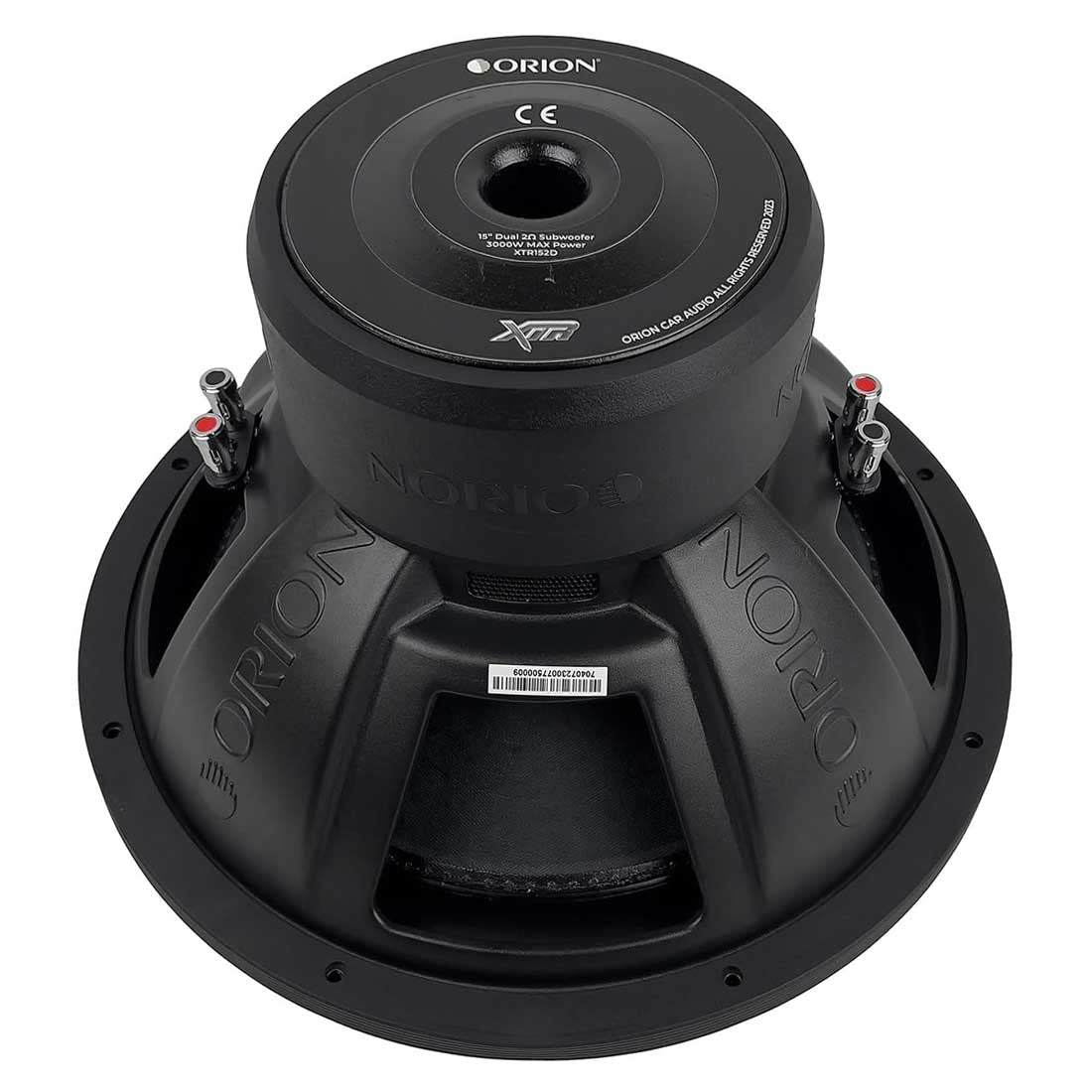 Orion XTR152D 15" 3000W Max Dual 2-Ohm Voice Coil DVC Car Audio Subwoofer