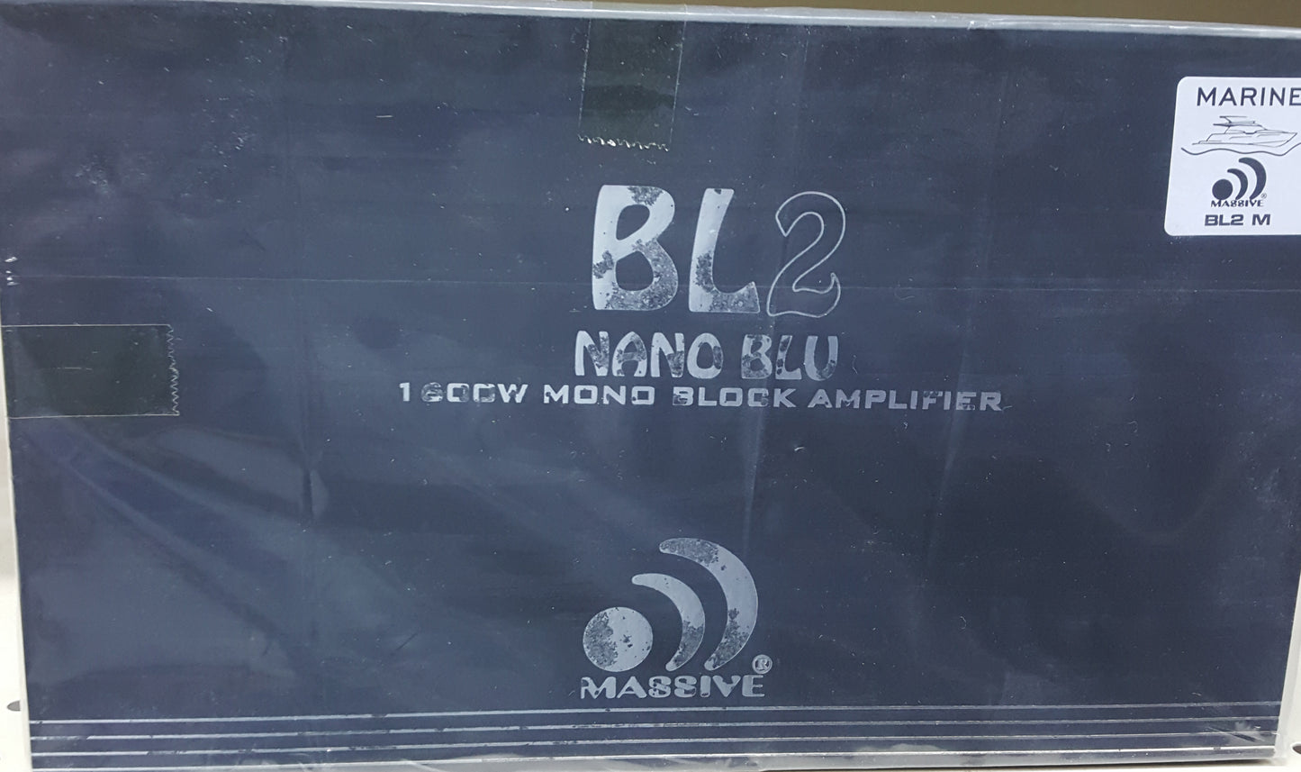 Massive Audio BL2 1600 W Max 1-CH / Monoblock 1-Ohm Stable Car Stereo Amplifier