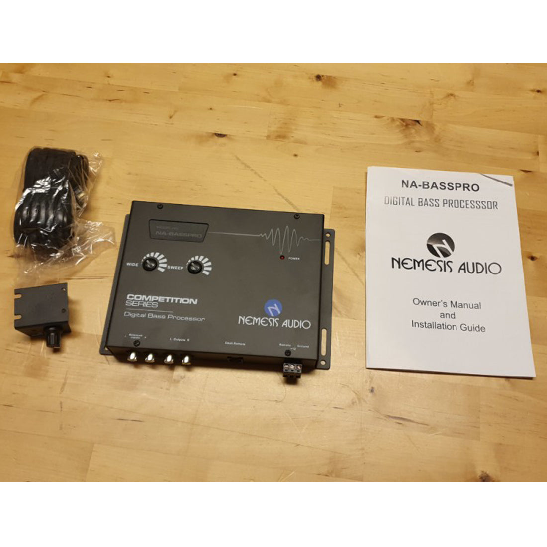 Nemesis Audio NA-BASSPRO Car Audio Digital Bass Processor