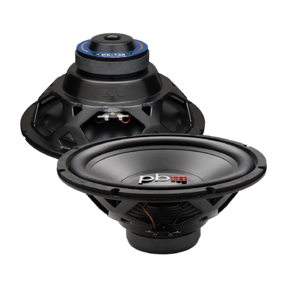 PowerBass PX-BP12 (2) PX-128 12" Subwoofer & (1) PX-2.300 2-CH Amplifier Package