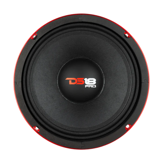 DS18 PRO-NEO10R 10" 1000W Max 4-Ohm Mid-Range Car Audio Neodymium Loudspeaker