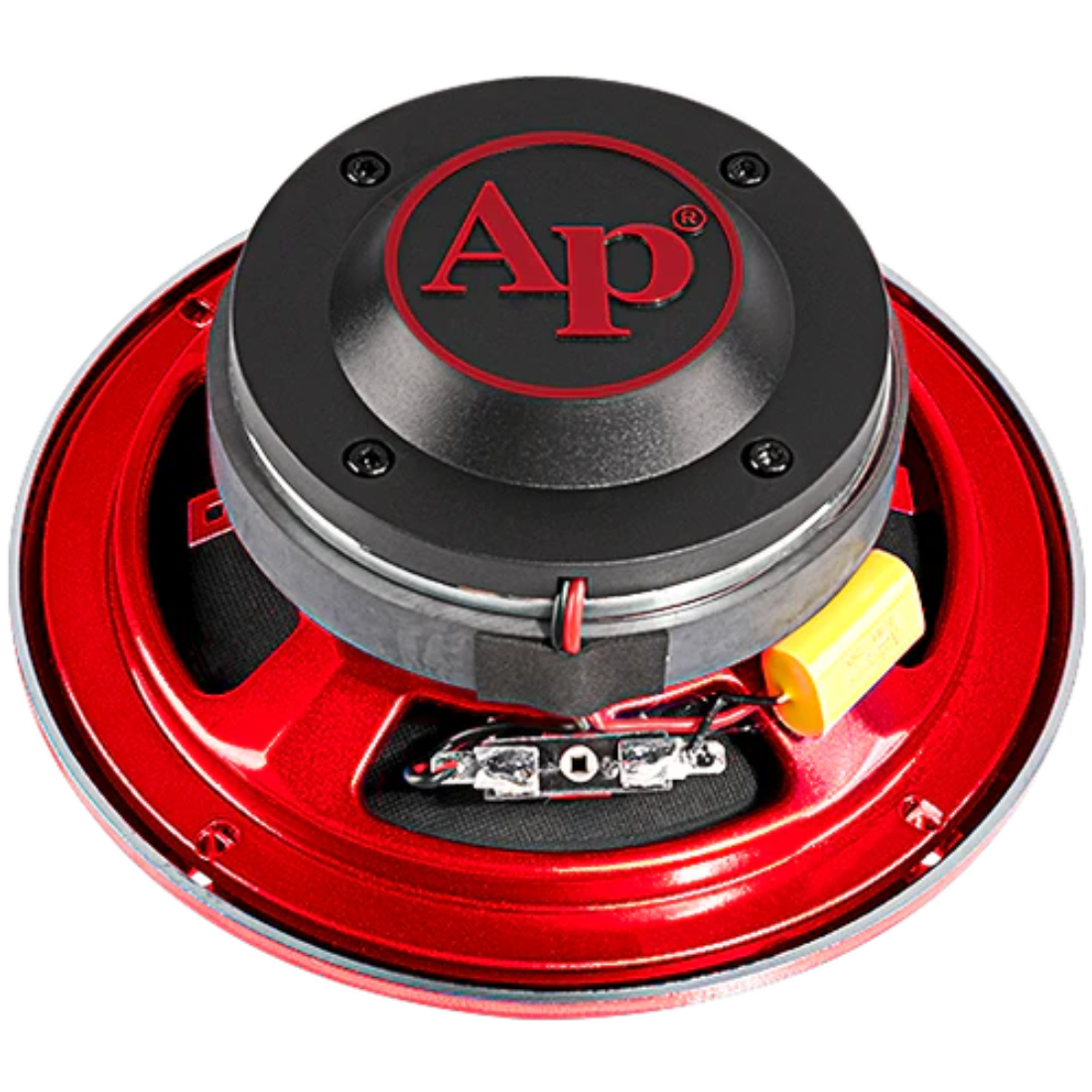 Audiopipe APMB-628GH-RED 6.5" 300W Peak Compression Horn Mid-Range Loudspeaker