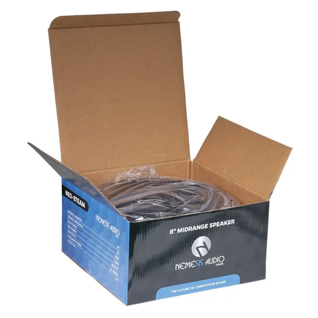 Nemesis Audio NEO-8TEAM 8" 900W Max 4-Ohms 2.5" VC Neodymium Midrange Speaker