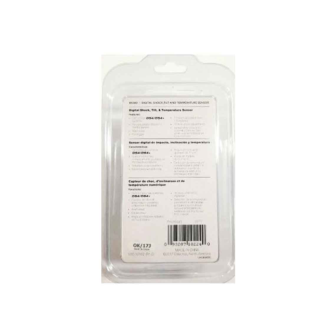 Directed 8504D Digital Shock Tilt and Temperature Sensor for Ds4 Viper Alarm