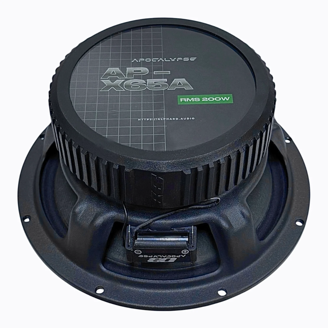 Deaf Bonce Apocalypse AP-X65A 6.5" 400W Max 4-Ohm Car Coaxial Speakers (Pair)