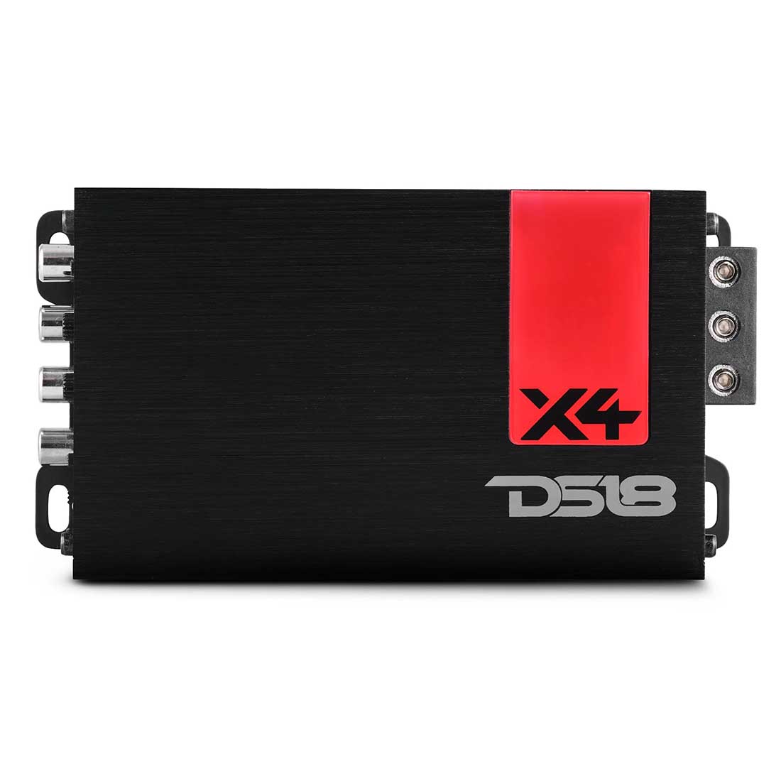 DS18 X4 4-Channel 1320W Peak Class-D Ultra-Compact Full-Range Car Amplifier