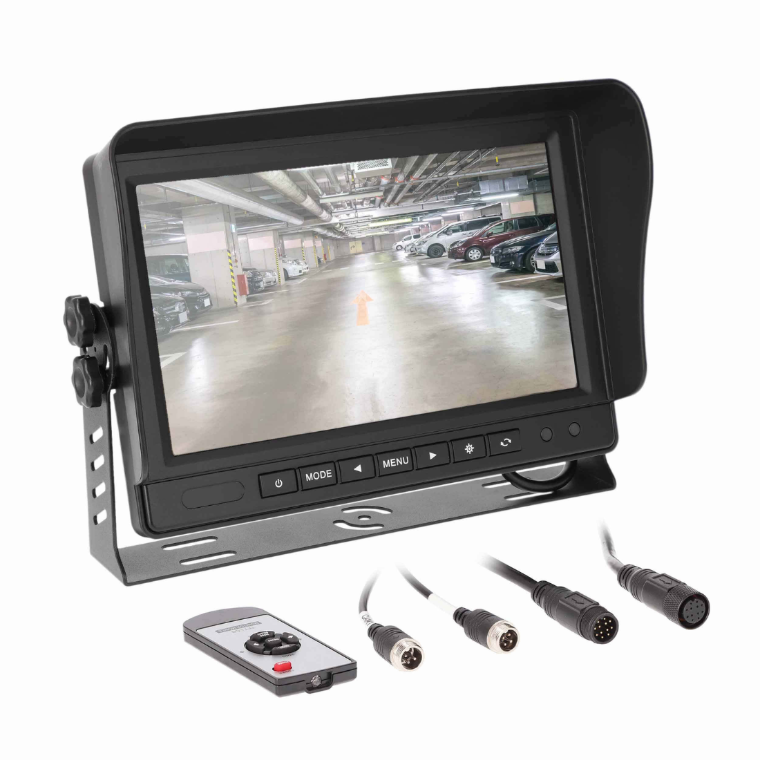 iBeam TE-AHD9M 9" Universal AHD 1024×600 Res Single View Commercial Monitor