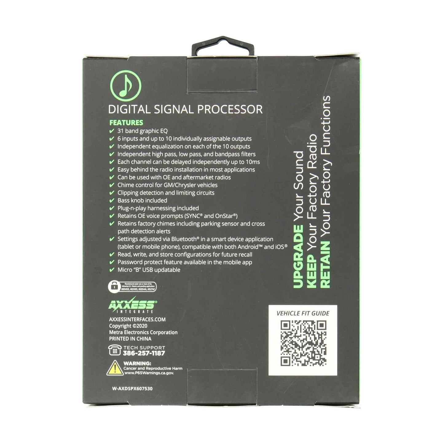 Axxess AXDSP-X Digital Signal Processor w/ Chime Control and Digital Amp Turn-on