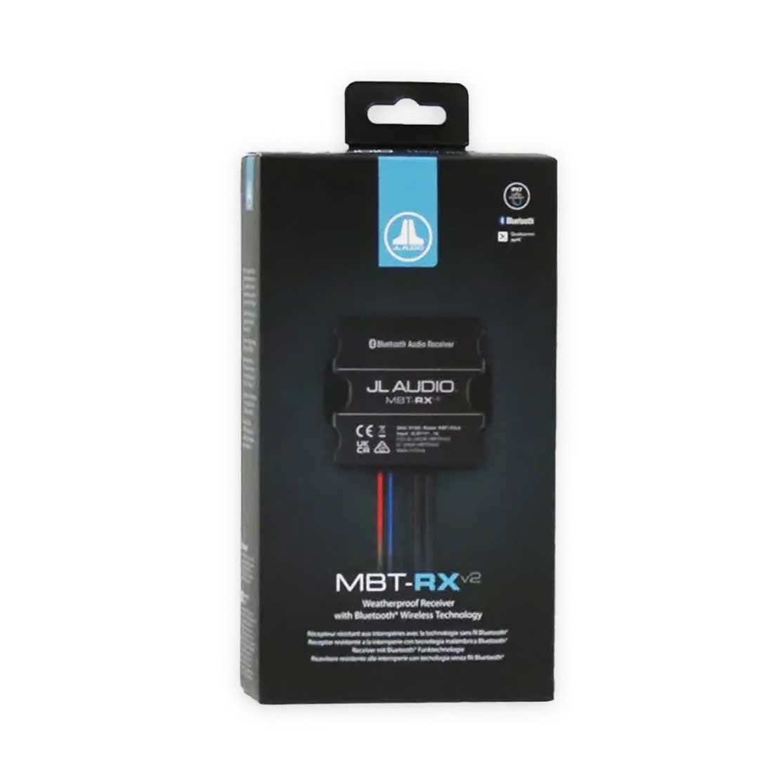JL Audio MBT-RXv2 Weatherproof Marine Rated Wireless Bluetooth Audio Receiver