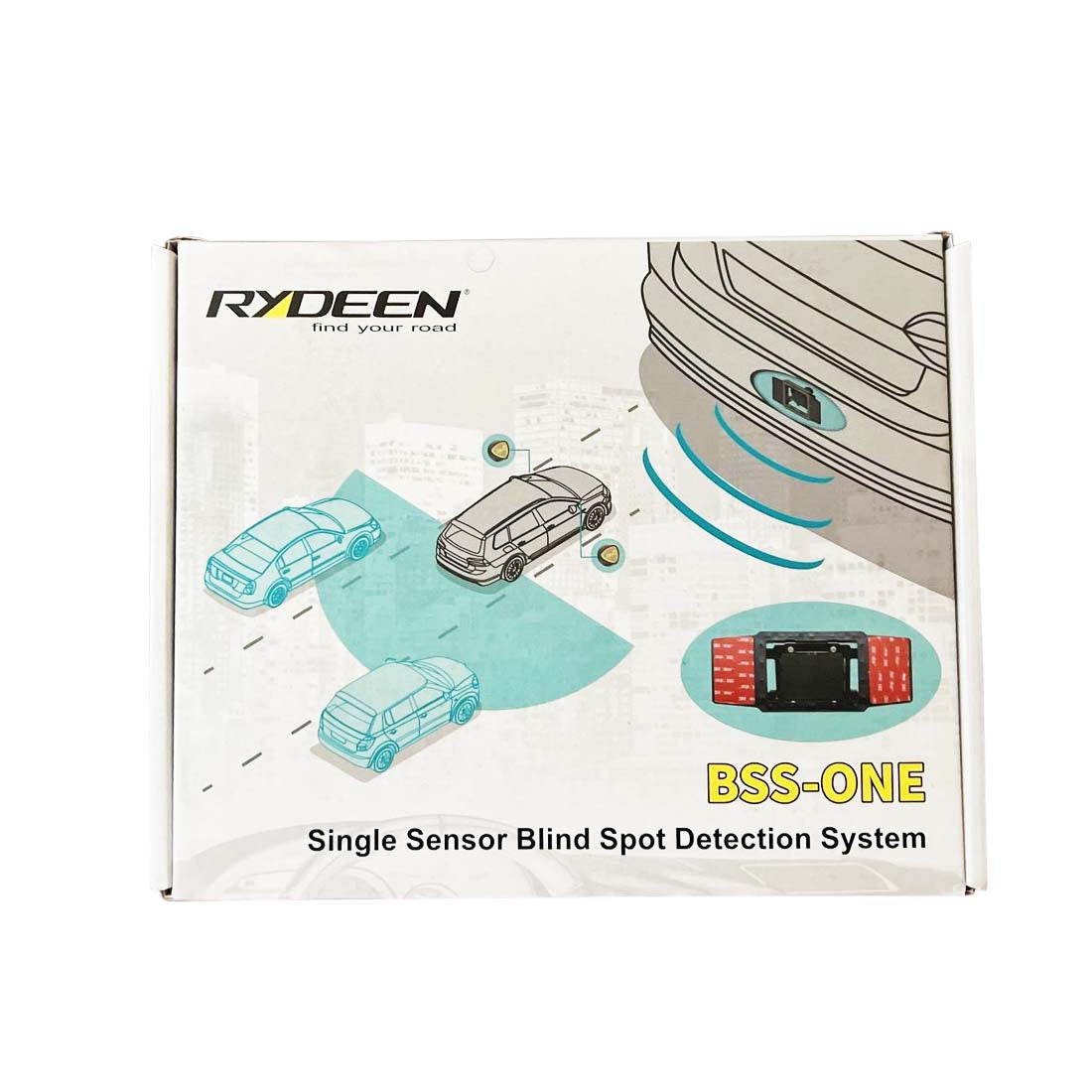 Rydeen BSS-ONE Universal 2-Way Sensing Single Sensor Blind Spot Detection System