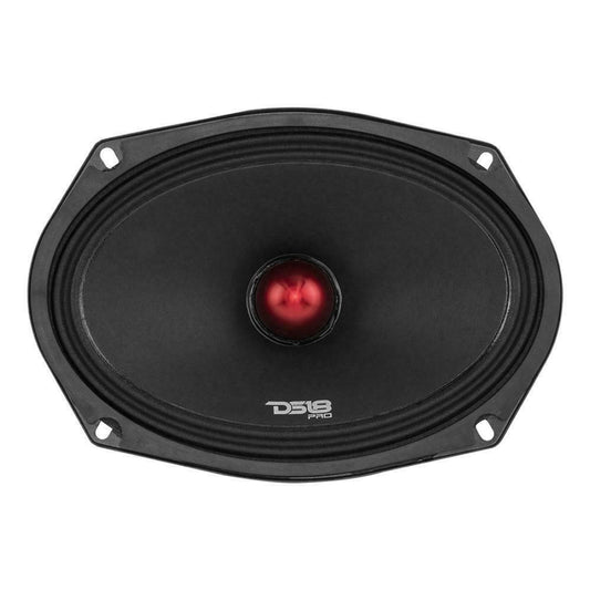 DS18 PRO-X698BM 6x9" Midrange Bullet Speaker 550 Watt 8-ohm Car Audio Loudspeaker