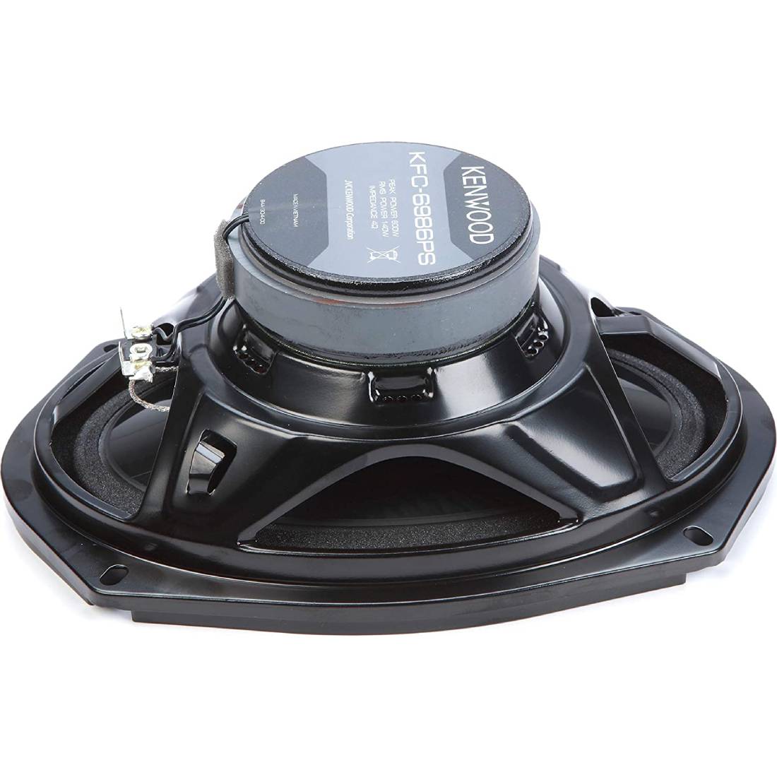 Kenwood KFC-6986PS 600 Watts Max 6X9" Oval 4-Way Coaxial Car Stereo Speaker System