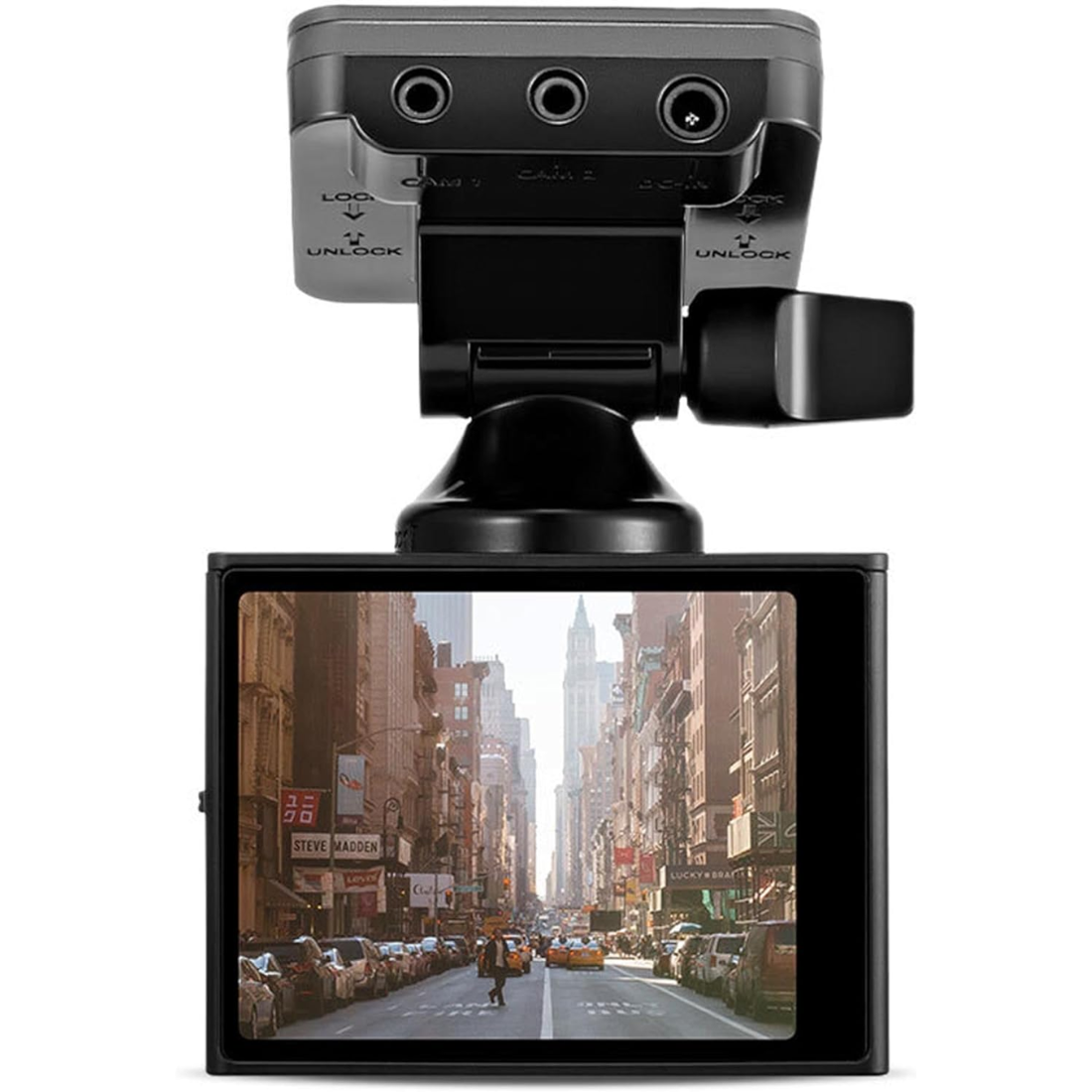 Momento MD-7205 M7 Wi-Fi 3-Channel 2K QHD Front and Rear Dash Camera Kit