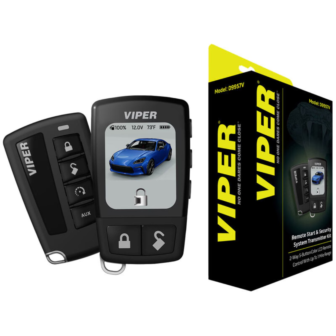 Viper D9957V 2-Way 5-Button Remote Start & Security System Transmitter Kit