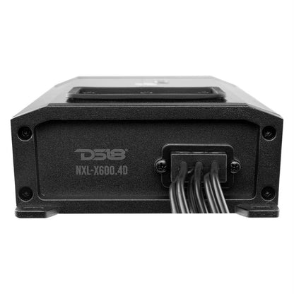 DS18 NXL-X600.4D 4-Channel 1600W Peak Class-D Full-Range Marine Audio Amplifier