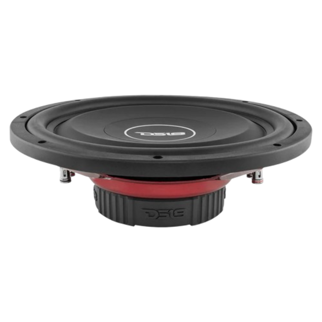 DS18 SRW12.4D 12" 440W Max Dual 4-Ohm Voice Coil DVC Shallow-Mount Car Subwoofer