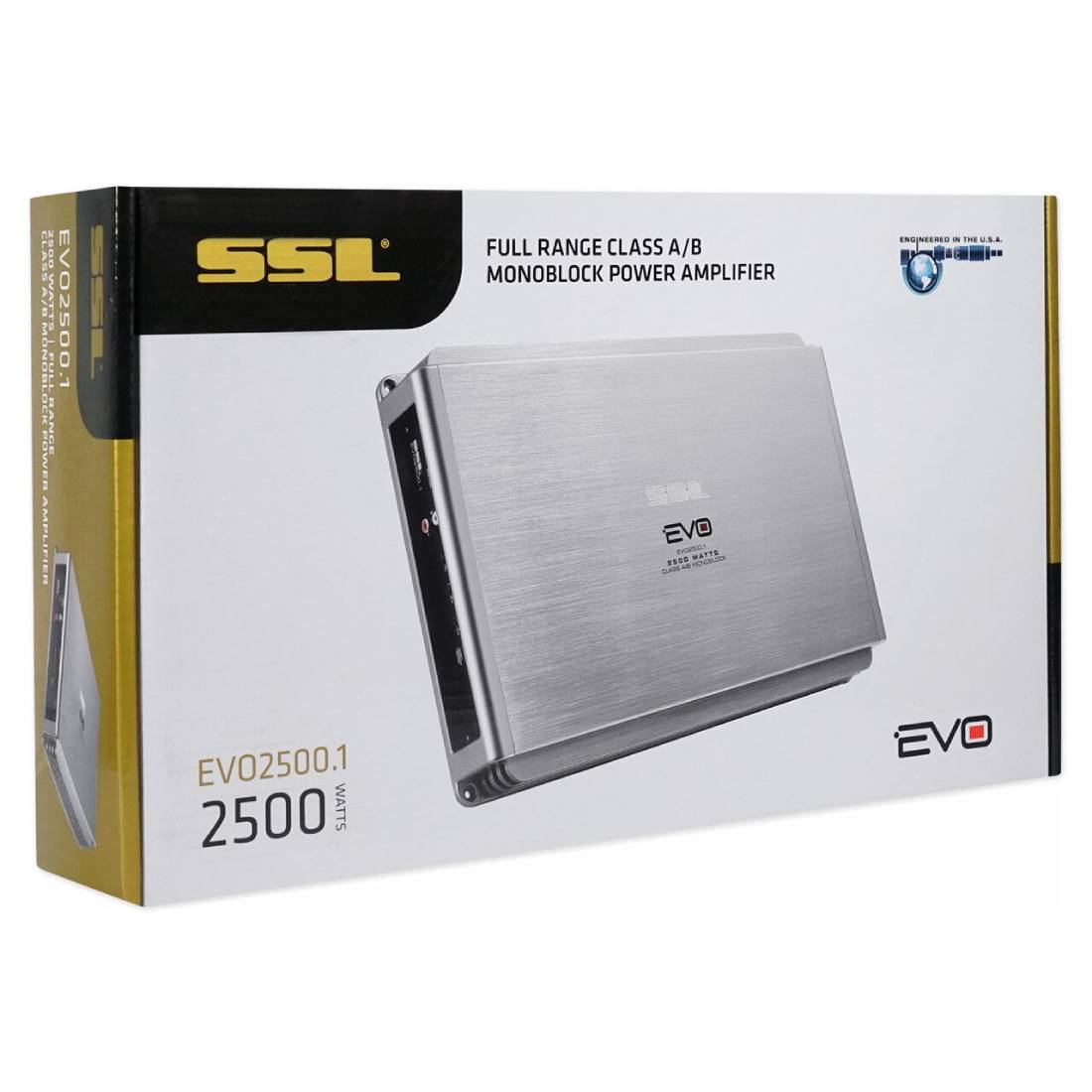 Sound Storm EVO2500.1 2500 Watts Max Monoblock MOSFET Car Audio Amplifier