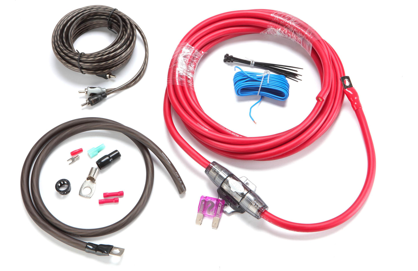 Rockford Fosgate RFK4I 4 AWG Amplifier Install Kit with Interconnect