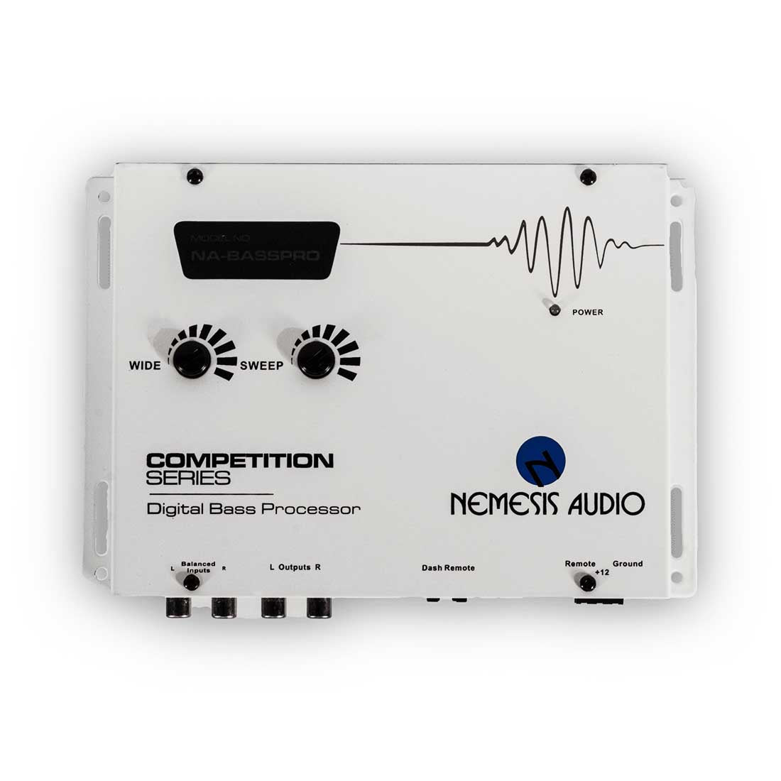 Nemesis Audio NA-BASSPRO (White) Digital Bass Processor with Bass Knob