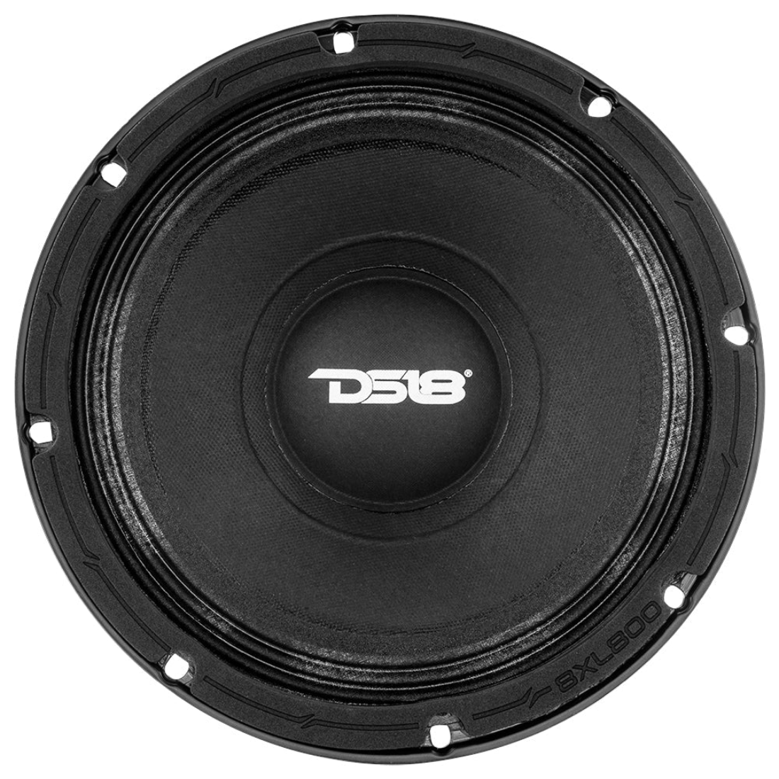 DS18 8XL800-8 8" 800 Watts Max 8-Ohm Car Audio Mid-Range Loudspeaker (Single)