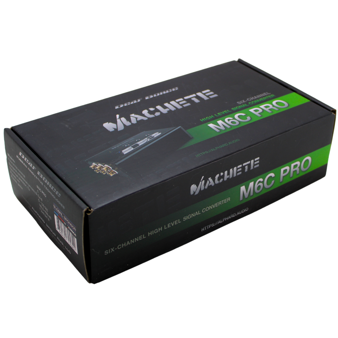 Deaf Bonce Machete M6C PRO 6-Channel High Level Line Out Signal Converter