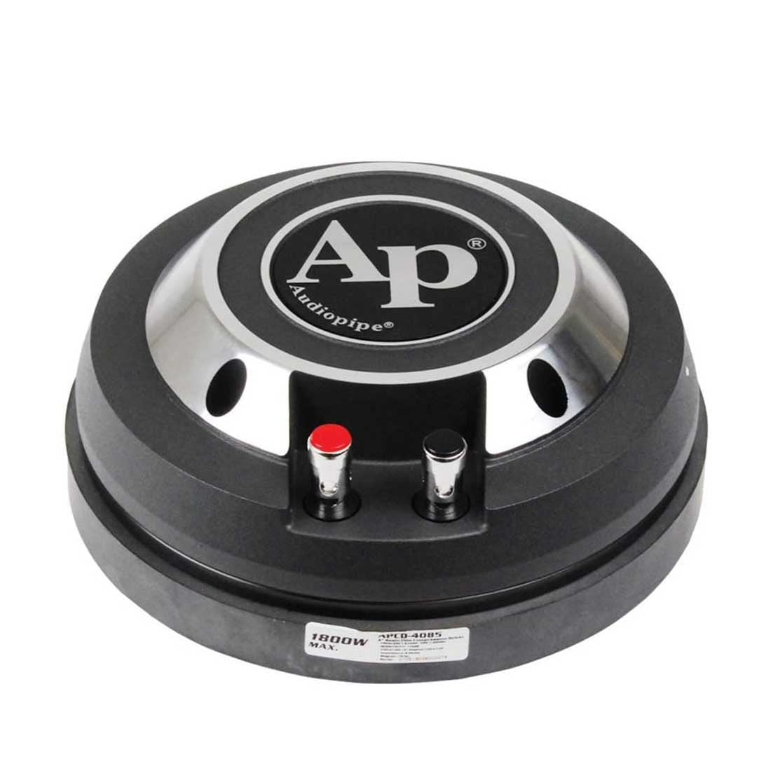 Audiopipe APCD-4085 1800W 4" Kapton VC 8-Ohm Resin Film Compression Driver