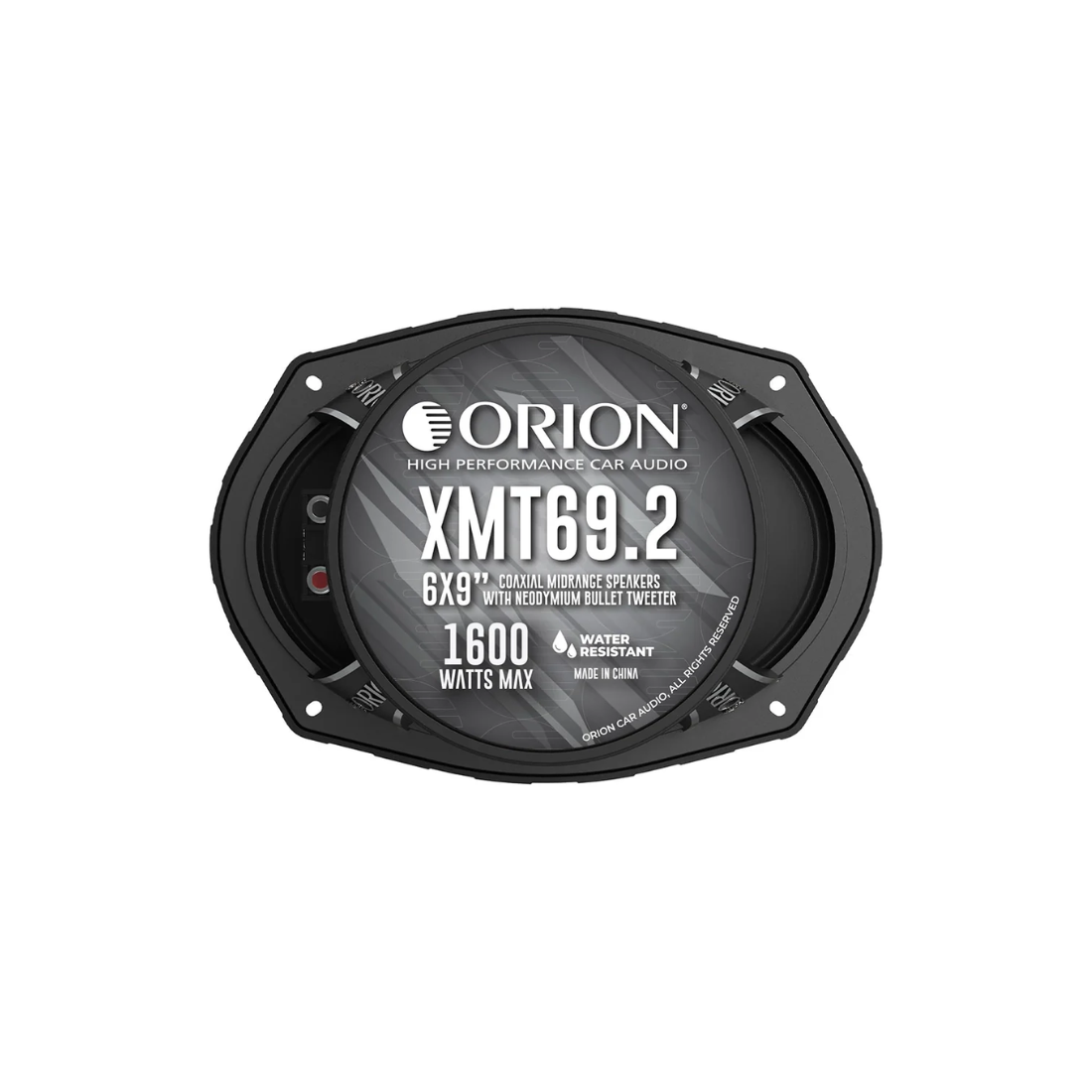 Orion XMT69.2 6" x 9" 1600W Max 2-Ohm Water Resistant Midrange Speakers (Pair)