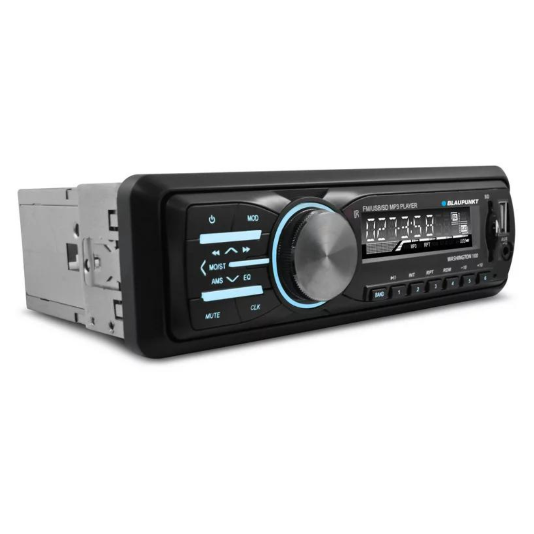 Blaupunkt WASHINGTON 100 1/2-DIN Car In-Dash MP3/FM/SD Card/USB/Aux-In Receiver