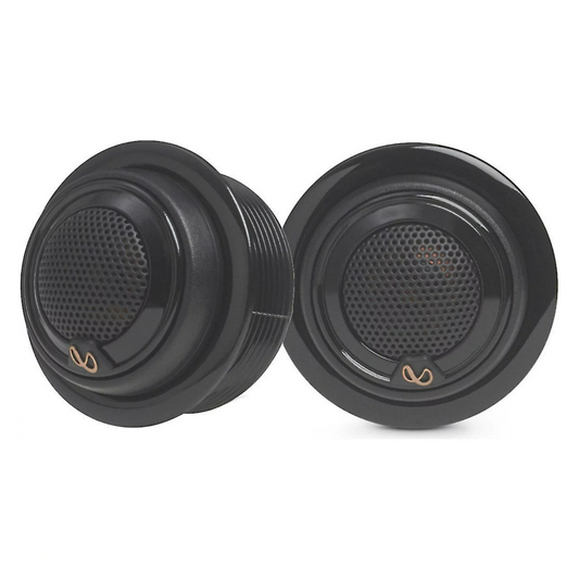 Infinity REF-375TX 3/4" 135W Peak 3-Ohms Textile Dome Car Component Tweeters