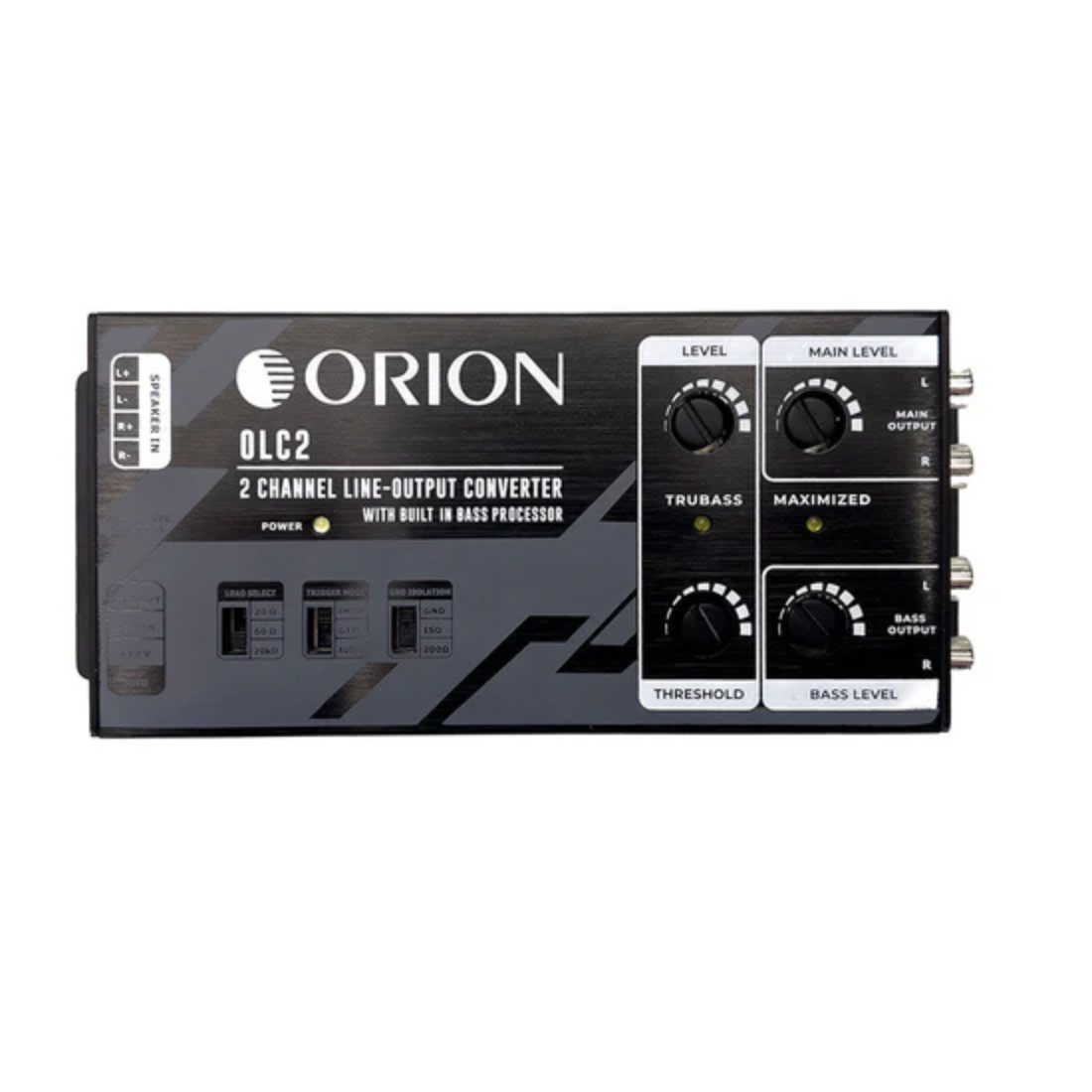 Orion OLC2 2-Channel Line Output Converter with Bass Processor & Bass Knob