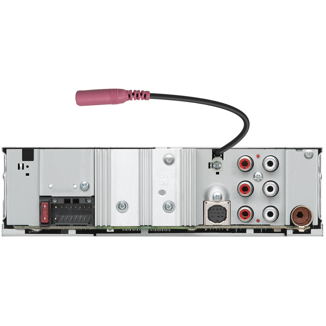 JVC KD-X480BHS 1-DIN Bluetooth/USB/MP3 Digital Media Receiver w/ Amazon Alexa