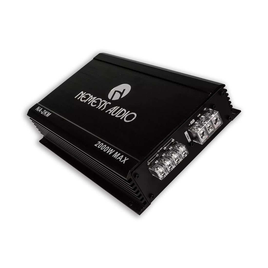 Nemesis Audio Monoblock Amplifier + (2) 8" Dual 4-Ohm Subwoofer Audio Package