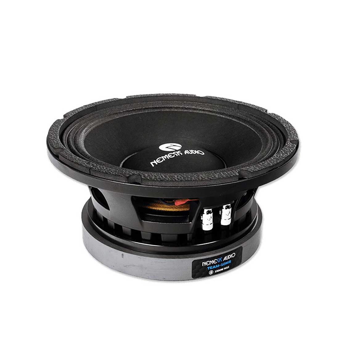 Nemesis Audio TEAM-10MR 10" 1500W Peak Power 4-Ohm 3.5" VC Car Midrange Speaker