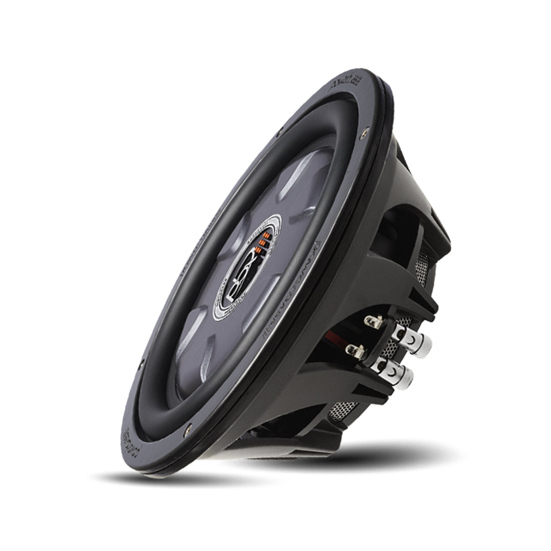 PowerBass XL-1040T 700 W Max 10" Single 4-Ohm Shallow Mount Car Audio Subwoofer