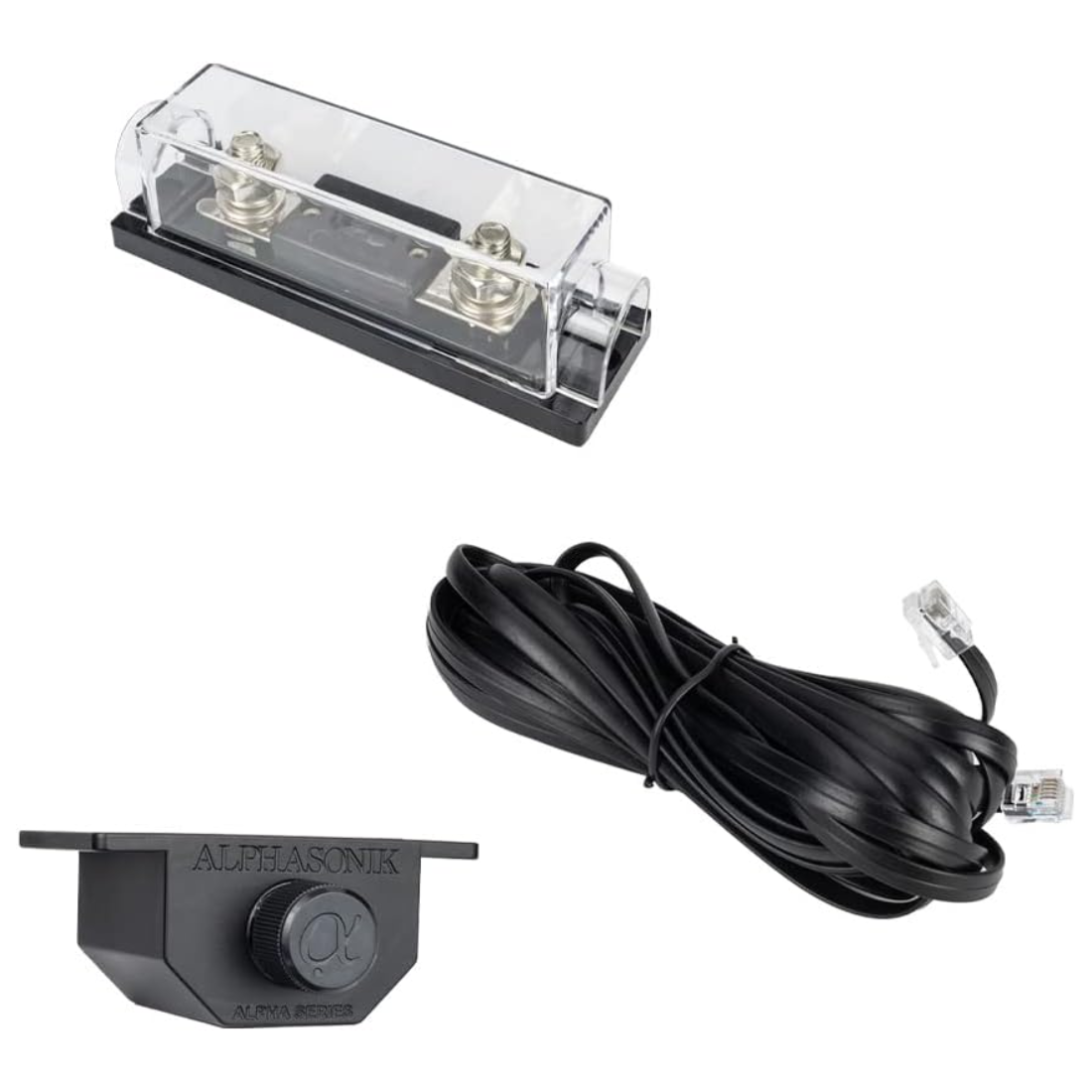 Alphasonik ALPHA1K 1-CH Monoblock 1000W RMS Class-D Full Range Car Amplifier