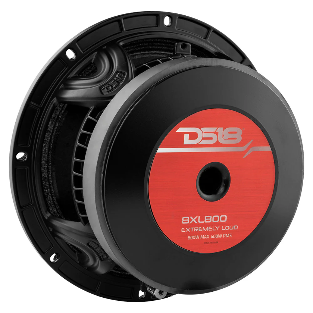 DS18 8XL800-8 8" 800 Watts Max 8-Ohm Car Audio Mid-Range Loudspeaker (Single)