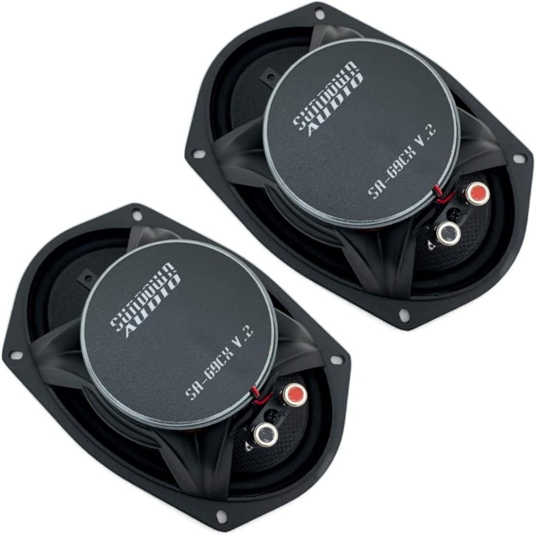 Sundown Audio SA-69CX V.2 6" x 9" 125W RMS 2-Way Car Stereo Coaxial Speakers
